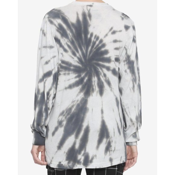 Scream Ghost Face Size SMALL Call Me Grey Wash Womens Long Sleeve T-Shirt Horro - Picture 4 of 5